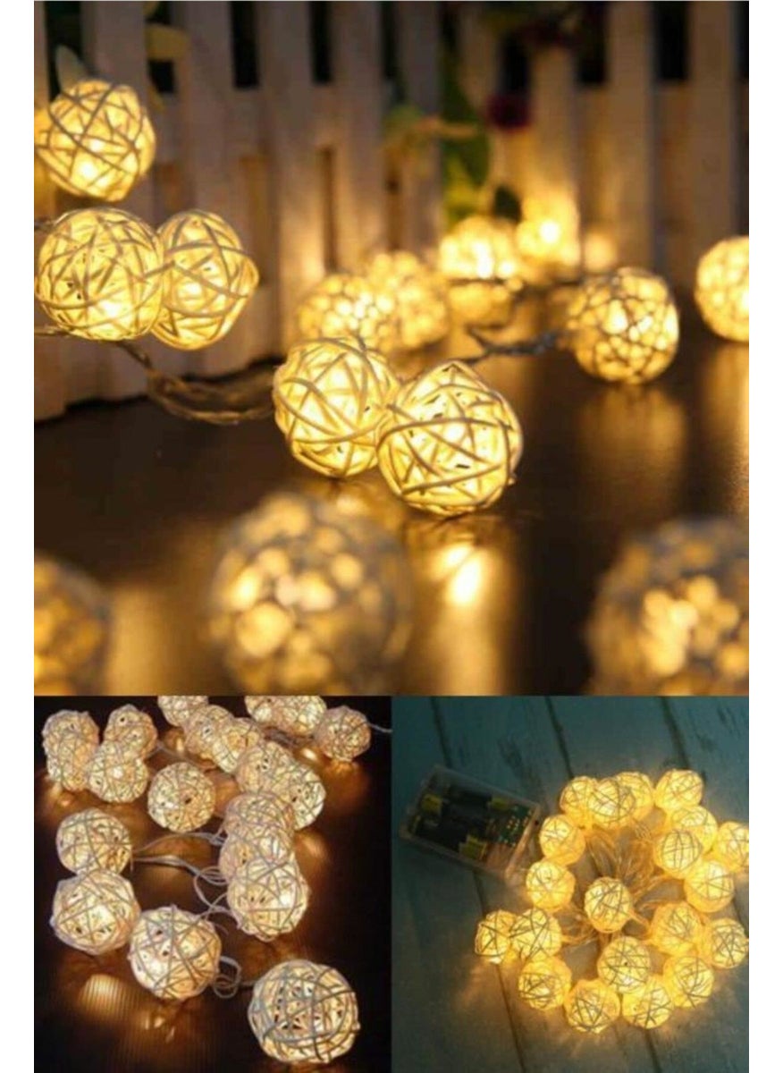 Technosmart Decorative Rattan Model LED Strip (20 Pcs)  - Image 3