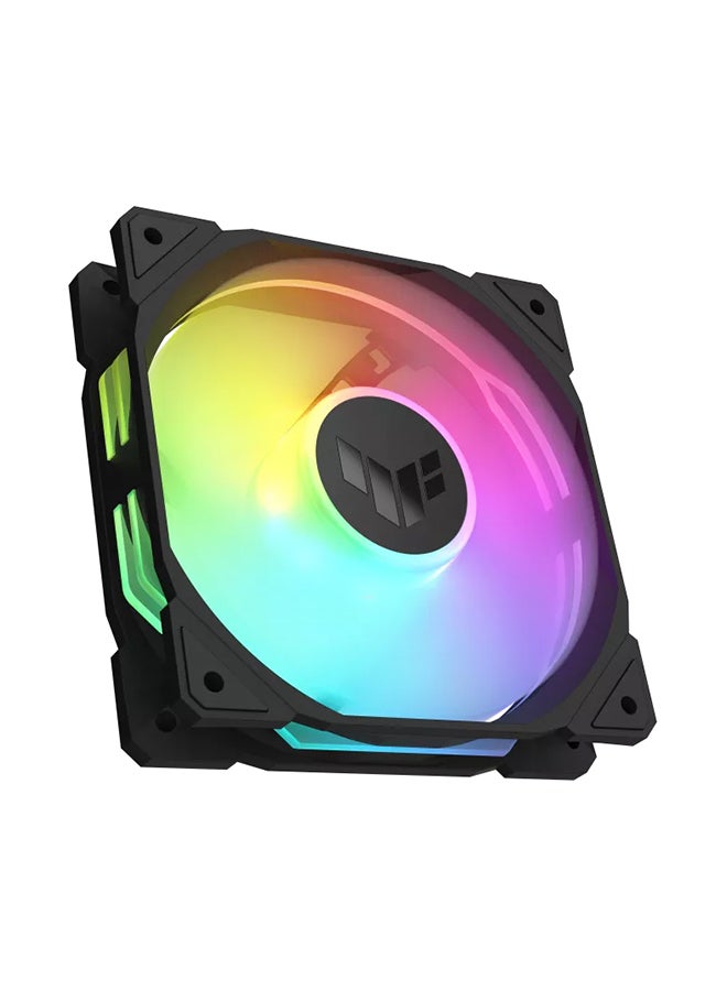 ASUS TUF Gaming TR120 ARGB Reverse Fan - Triple Pack, Optimized Cooling Performance, PWM Fan Efficiency, DUO Colors & Orientations 90DA00D0-B09020 Black - Image 3