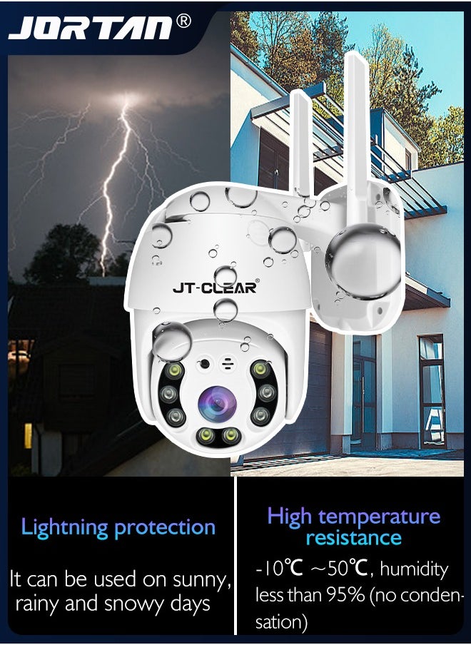 1080P 12V Smart Camera Outdoor Waterproof Wireless WiFi Camera for Home Security System IP66 Waterproof Camera with Motion Detection & Two-Way Talk & & Color Night Vision & Lightning Protection - pzsku/Z367DA6584B86426C726FZ/45/_/1716191645/9221d833-c5de-47cc-be22-3b765c3dbff5