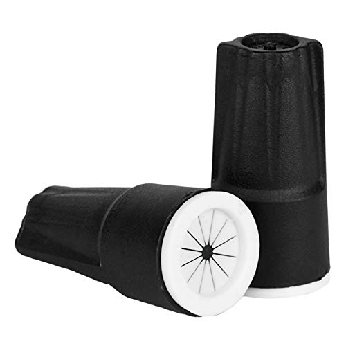King Innovation 61135 DryConn Black Series Wire Connector, 25 pk - Image 2