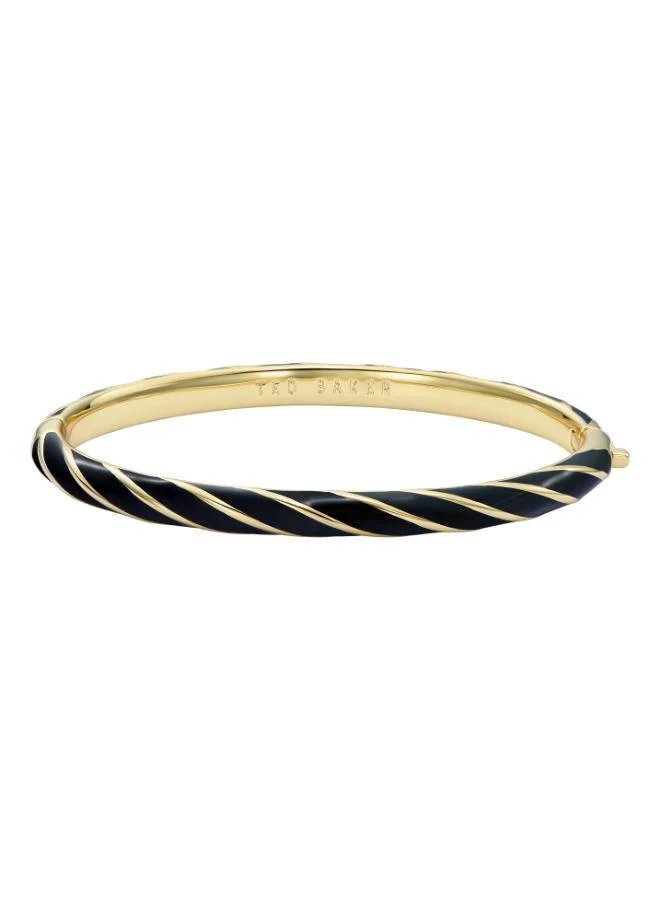 تيد بيكر Trinity Twist Enamel Hinged Bangle Bracelet