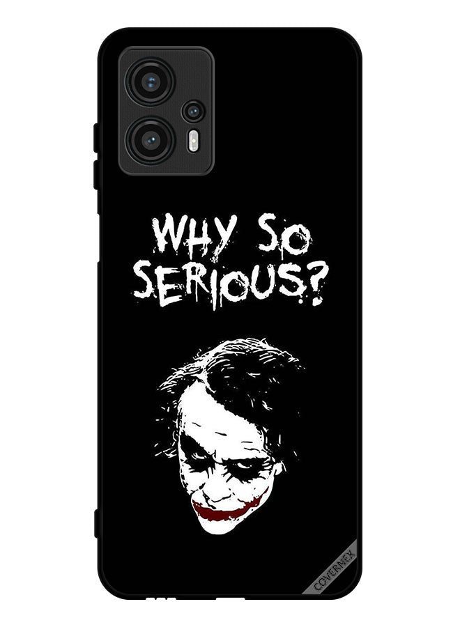 Covernex Protective Case Cover For Motorola Moto G13 Why So Serious - Image 1