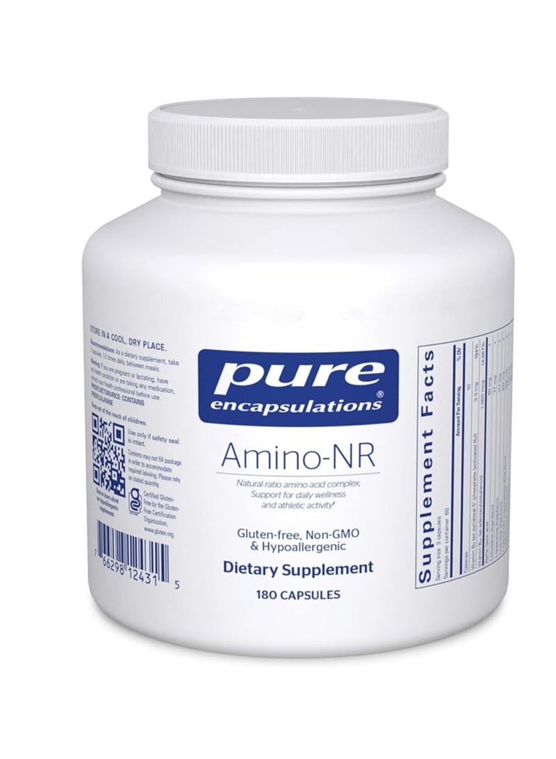 amino -nr دعم للصحة اليومية والنشاط الرياضي، 180 كبسولة - Image 1