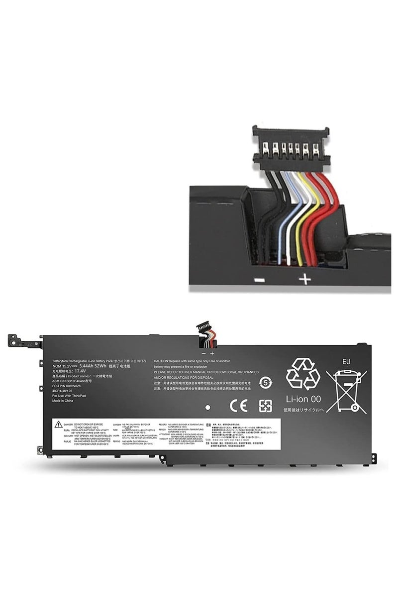 Lynacz Original Replacement Battery 00HW029 01AV441 Fits Lenovo ThinkPad X1 Carbon 4th Gen (2016) & X1 Yoga Gen 1/Gen 2 15.2V 52Wh Li-Polymer - Image 1