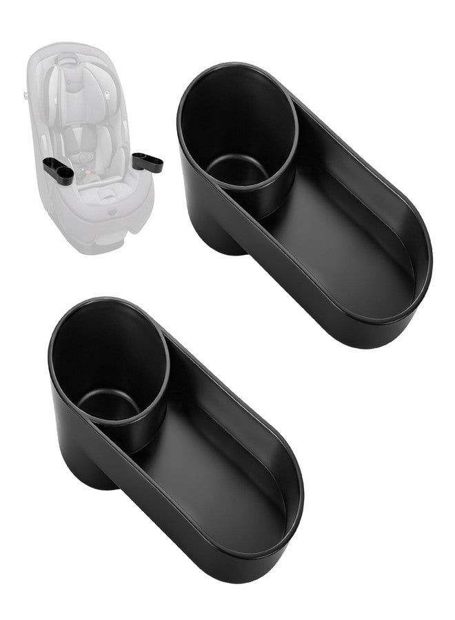 Joworthy 2Pcs Car Seat Snack Tray with Cup Holder Compatible with Safety 1st EverFit & Grow and Go, Compatible with Maxi-COSI Pria, Cosco All-in-One Car Seat (Model C6577), Dishwasher Safe Cleaning - Image 1