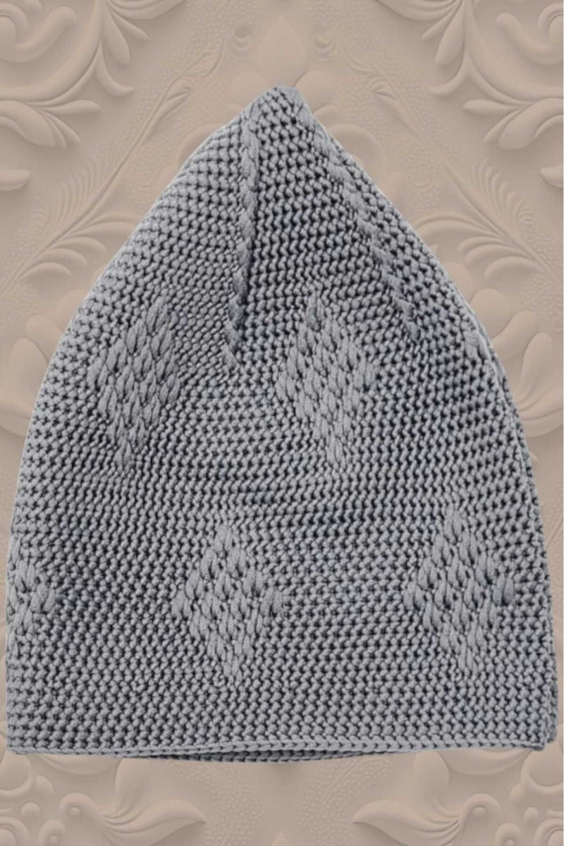 Hızırım 10-Piece Woven Knitted Patterned Skullcap Quality Prayer Cap  - Image 2