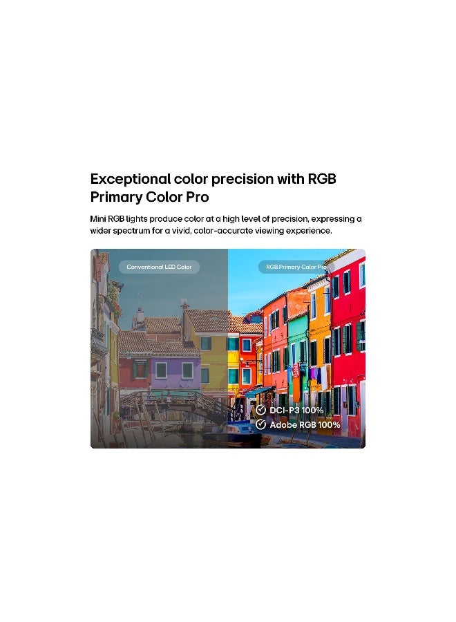إل جي 65 بوصة LG Mini RGB evo AI MRGB85 4K Smart TV 2026 - Image 5