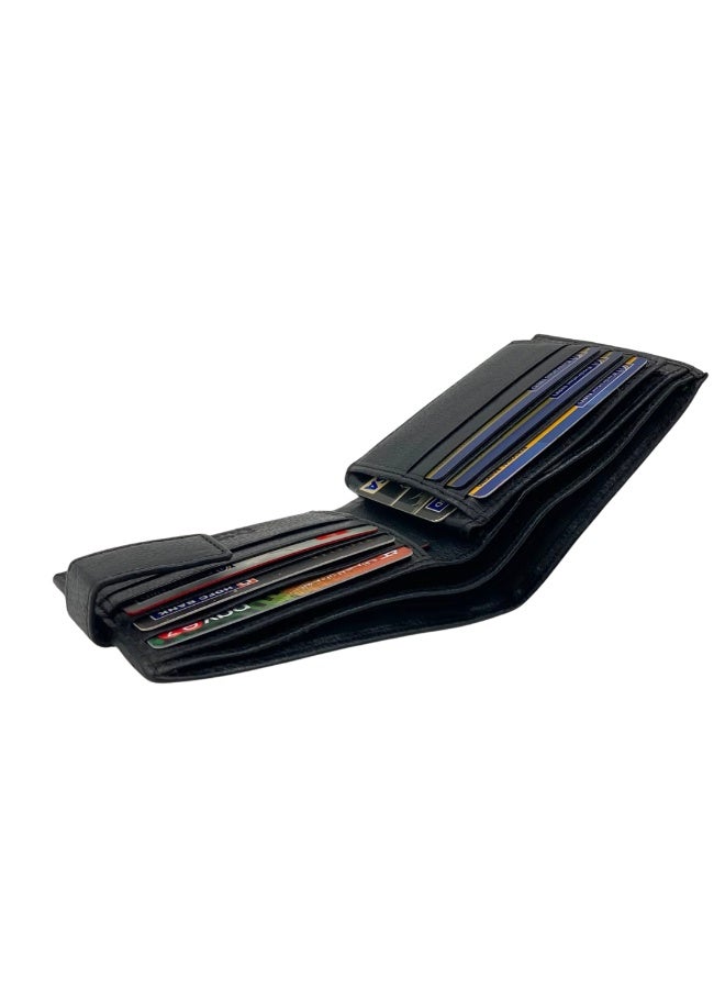 LAVERI LEATHER Antq Smooth Leather Wallet With Inside Leather Lining - Image 5