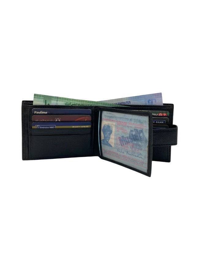 LAVERI LEATHER Antq Smooth Leather Wallet With Inside Leather Lining - Image 3
