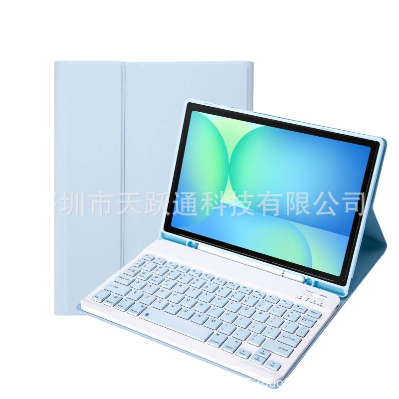 DGG Green Samsung Tab Keyboard Case Compatible with Multiple Samsung Tab Models with Protective Cover Stand Function and Daily Tablet Carry - Image 5