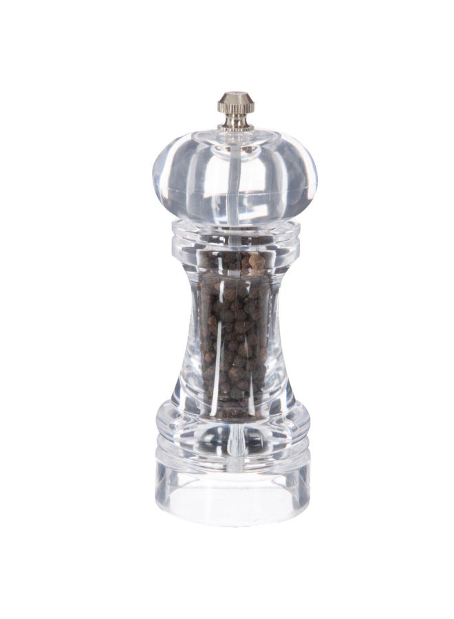 Five Simply Smart Elegant Design Polystyrene Pepper Mill Clear 15 cm 136322A - Image 1