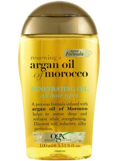 Ogx Renewing + Argan Oil of Morocco Penetrating Oil all hair type 100ml  - Image 1