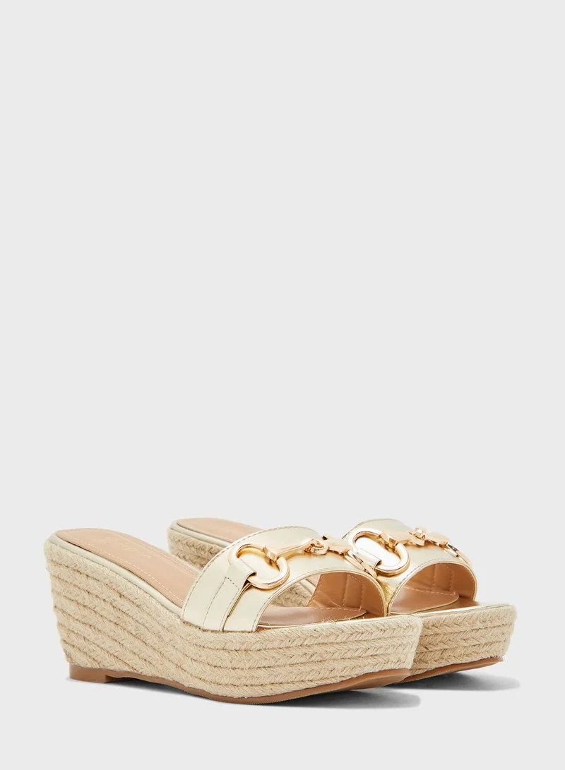 Ginger Oversized Tbar Wedge