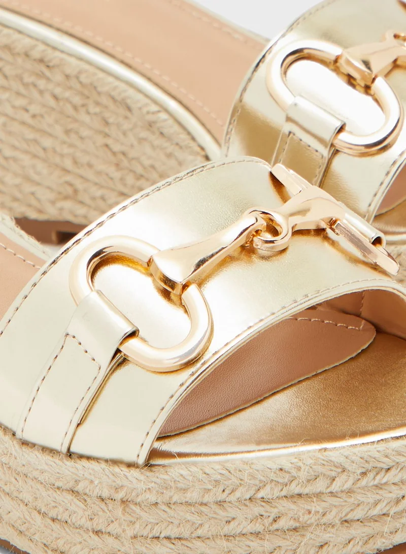 Ginger Oversized Tbar Wedge