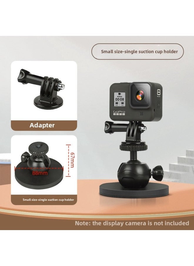Gopro11 Suction Cup Car Sports Camera Accessories Car Suction Cup Gopro/10/9/8 Magnetic Suction Cup-Color:Single Bracket - Image 1