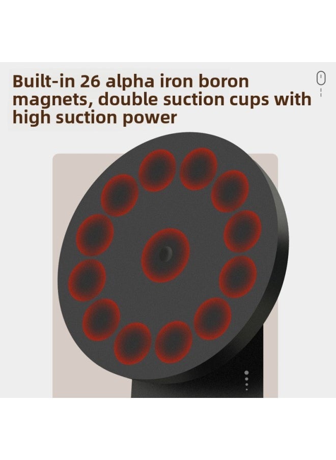 Gopro11 Suction Cup Car Sports Camera Accessories Car Suction Cup Gopro/10/9/8 Magnetic Suction Cup-Color:Single Bracket - Image 5