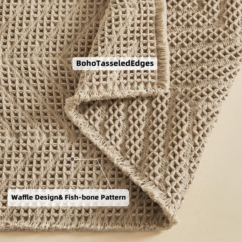 BULULOM Bathroom Floor Mat,Boho Bath Rug,Super Absorbent Bath Mat,Bathroom Rugs Non Slip Washable, Quick Dry Shower Mats, Ultra Soft Bath Mat Towel,Brown,18"*30" - Image 4