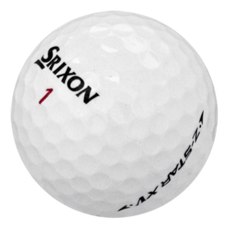 LostGolfBalls - 24 Srixon Z-Star XV Golf Balls in Near Mint Condition, AAAA Quality, Recycled Used Golf Balls, Best Value Golf Balls, White - Image 3