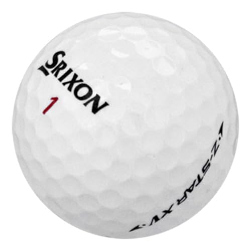LostGolfBalls - 24 Srixon Z-Star XV Golf Balls in Near Mint Condition, AAAA Quality, Recycled Used Golf Balls, Best Value Golf Balls, White - Image 1