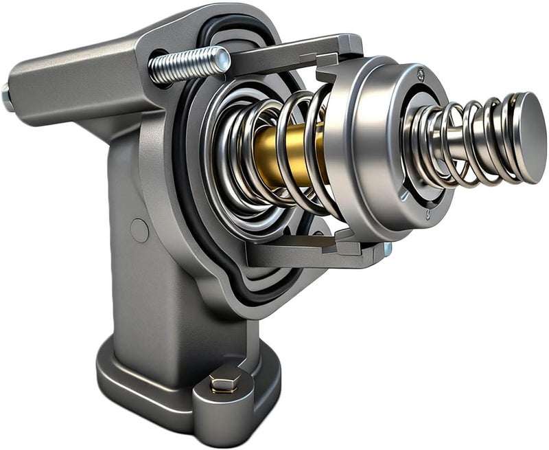 BSNOVT Engine Coolant Thermostat and Housing Assembly - Image 1
