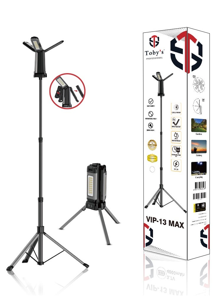 Toby's Toby’s VIP 13 MAX 8000mAh Camping Light with Built in Rechargeable Battery  - Image 1