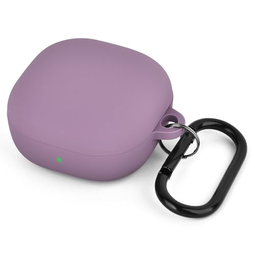 AIRSPO Silicone Case Compatible with Samsung Galaxy Buds 2/Pro/Live/Pro 2/FE Cases (Smokey Mauve) - Image 1