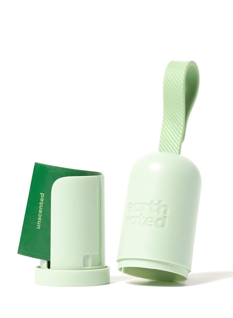 Earth Rated موزع أكياس نفايات الحيوانات الأليفة مع 15 كيس إعادة تعبئة بدون رائحة، ارتقِ بمسيرتك اليومية مع الحيوانات الأليفة - Image 2