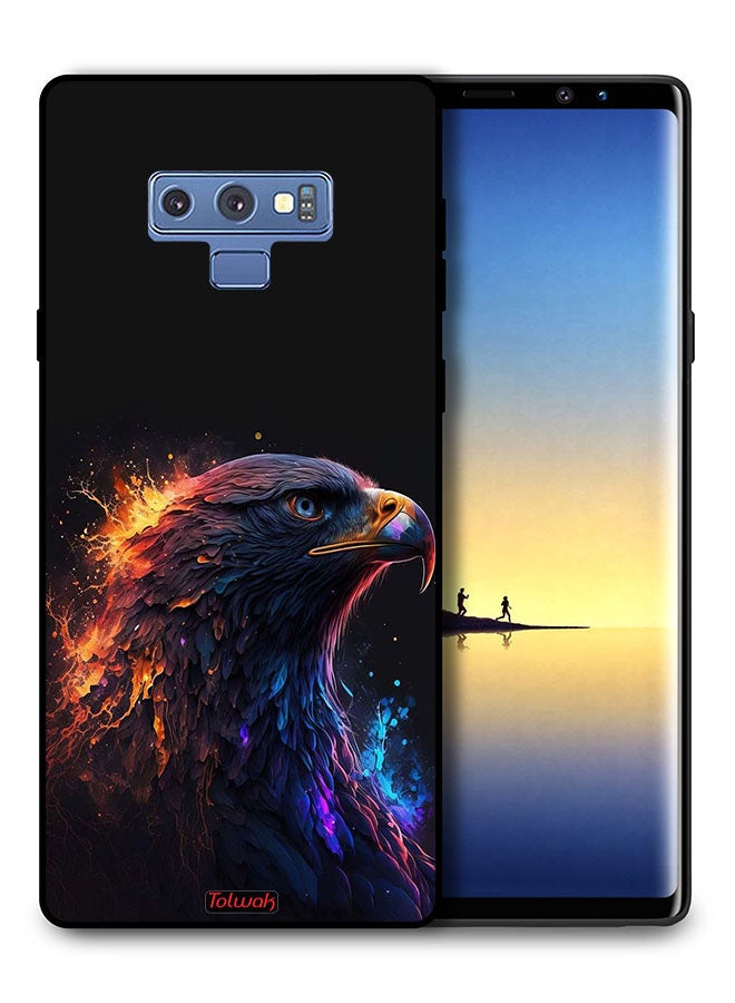 Tolwak غطاء حماية لجهاز سامسونج جالكسي نوت 9 بتصميم فن النسر - Image 1