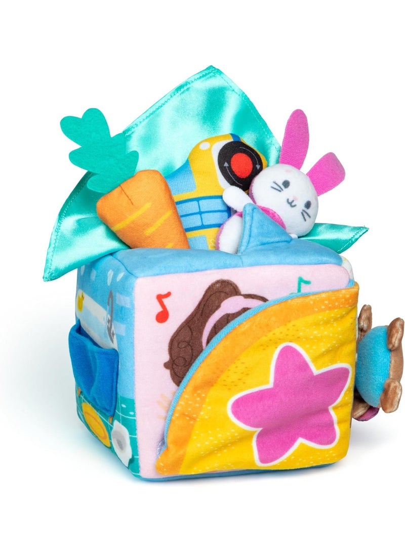 Gonice Surprise Learning Box, Educational Toys with Stuffed Animals, Sensory Toys & Activities for Babies, Toddler Toys for Girls & Boys Ages 0-2+ - Image 1
