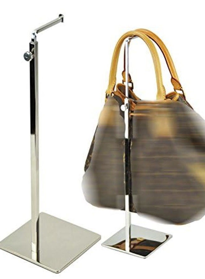 RY DISPLAY 1 Pack Single Hook Adjustable Purse Display Stand Metal Adjustable Handbag Bag Display Rack Holder - Image 3