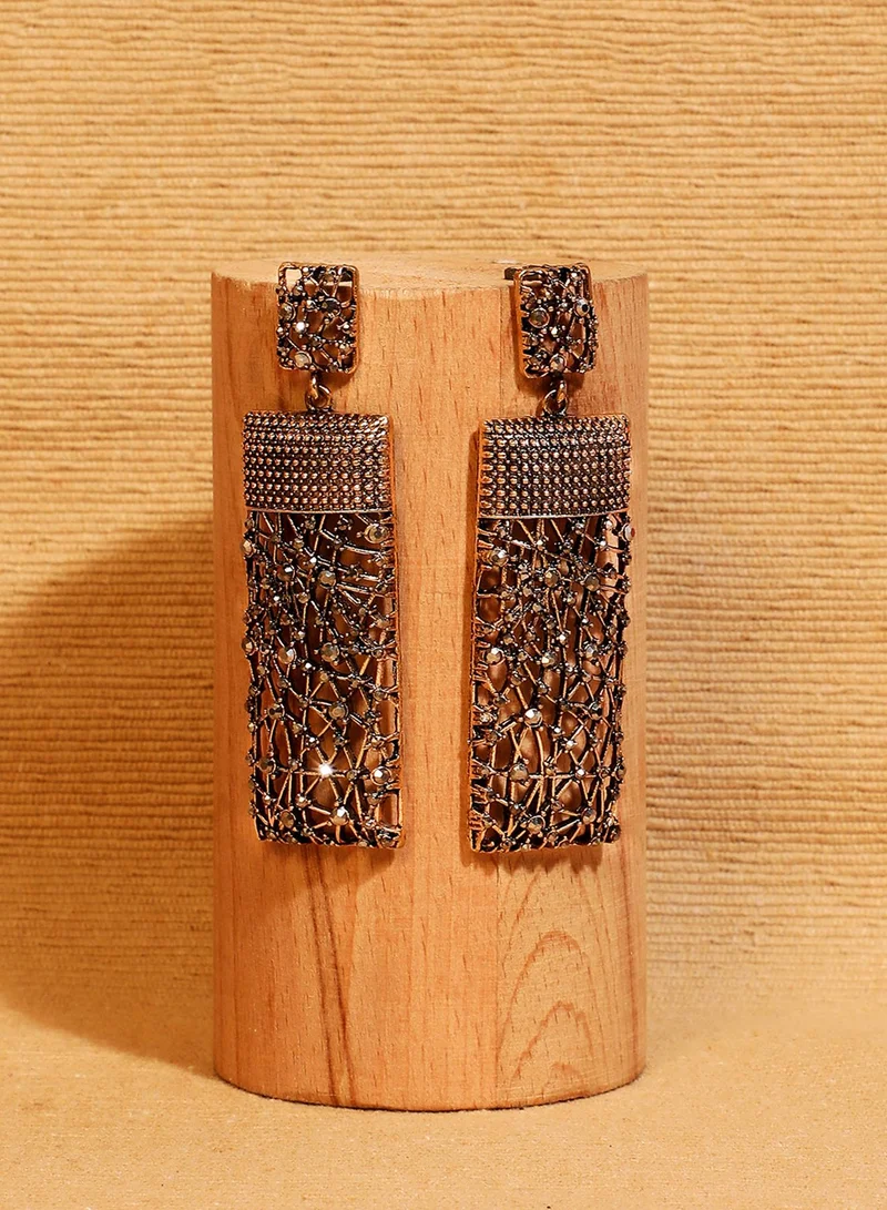 SOHI Geometric Constellation Artificial Drop Earring Jewellery