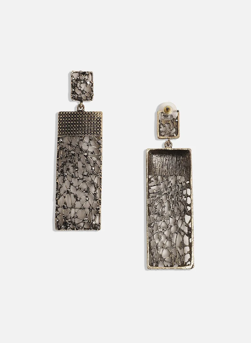 SOHI Geometric Constellation Artificial Drop Earring Jewellery