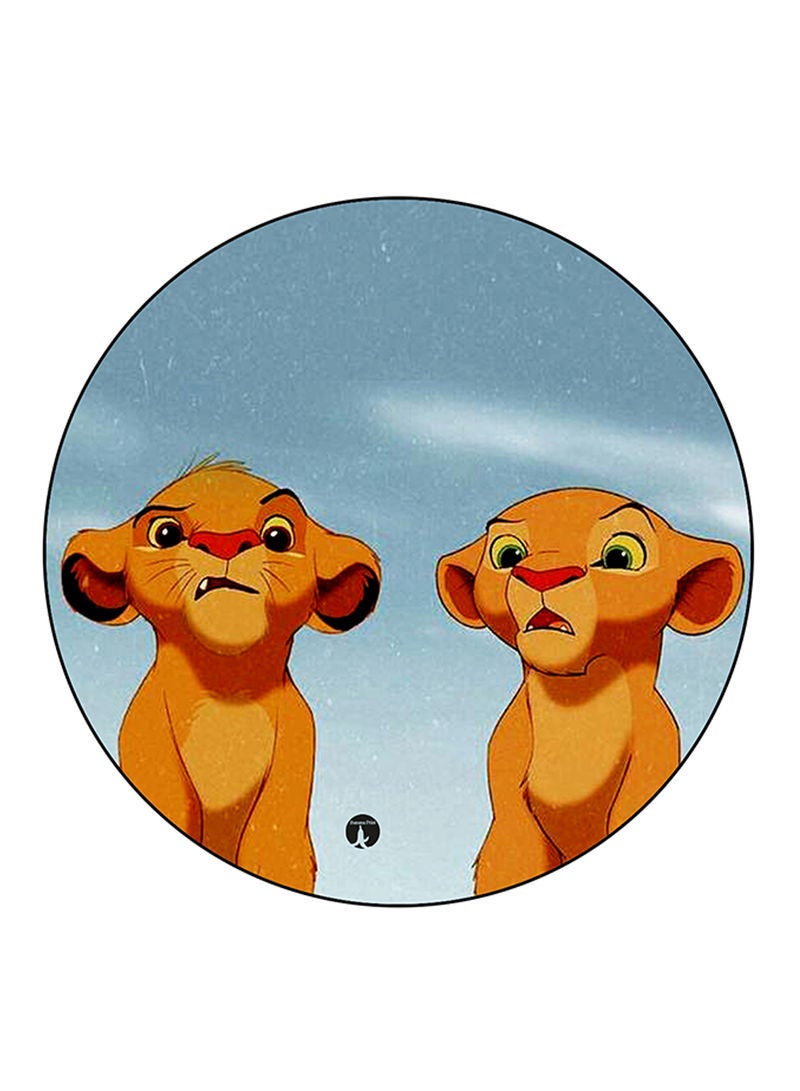 RKN Disney Printed Large Round Pin Badge Multicolour - Image 2