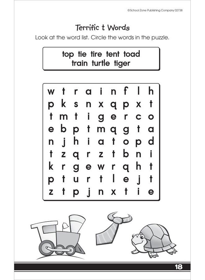 School Zone Pub Co My First Word Searches (Little Busy Book) Ages 5-7, (Pack of 3) - Image 3
