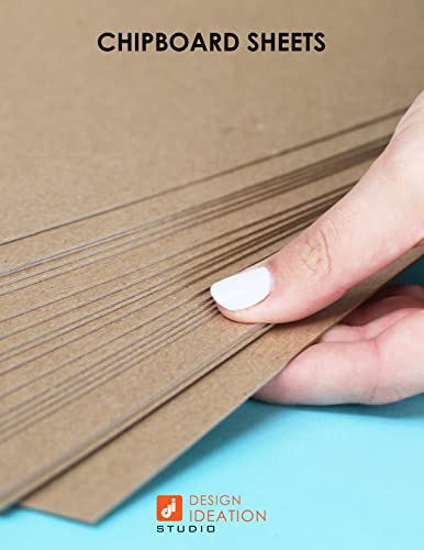 STUDIO 12 Medium Weight Chipboard Sheets. STUDIO 12 Brand. (9" x 12") .030” Thickness. (25 Sheets) - Image 5