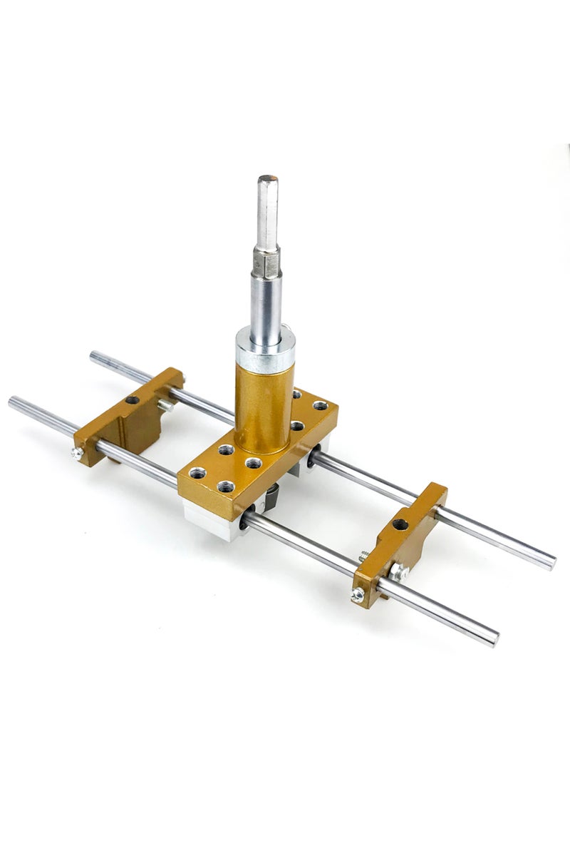 as shown Wooden Door Lock Hole Opener Kit Lock Mortiser Slotter Jig Key Hole Drilling Guide Installa