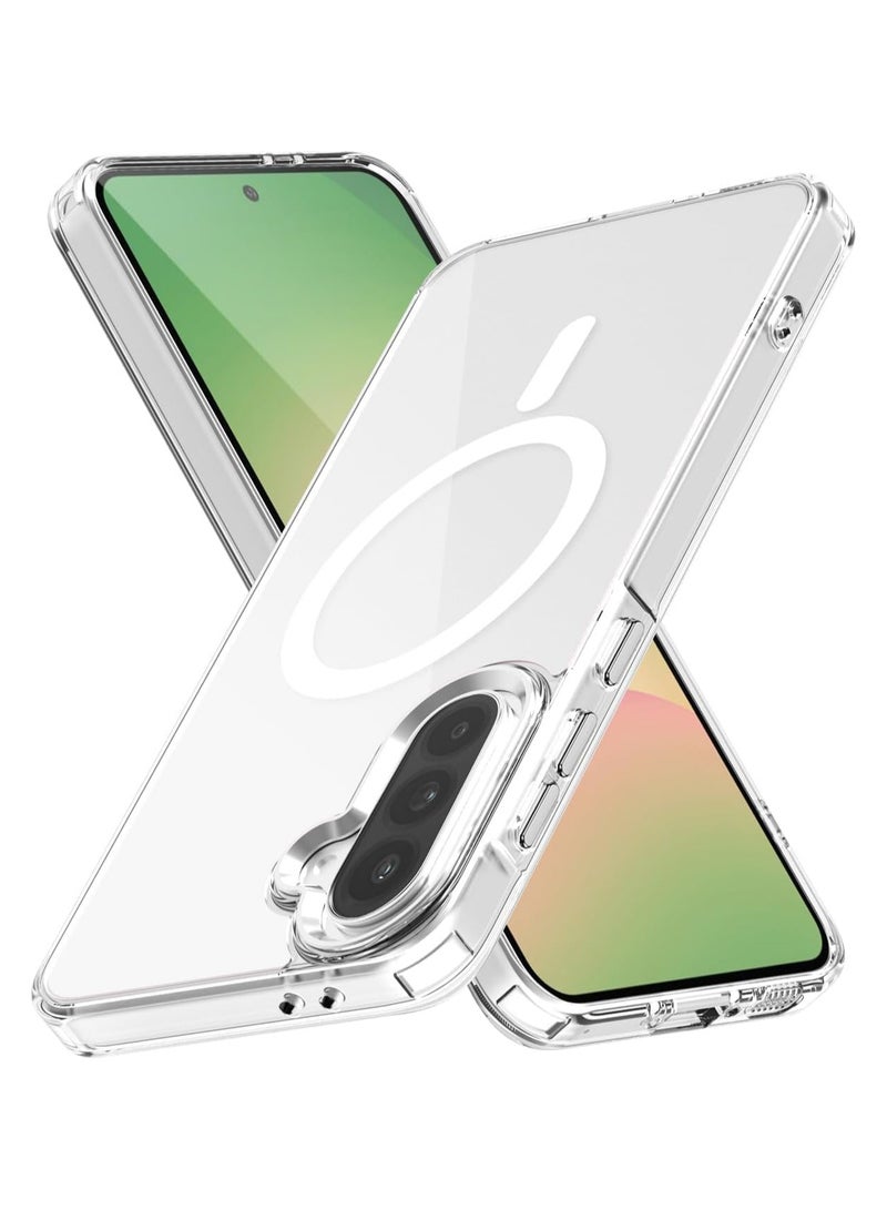 Magnetic Case for Samsung Galaxy A17 [Shockproof & Slim] Clear Hard Back Cover with high-Grade Protection - Image 5