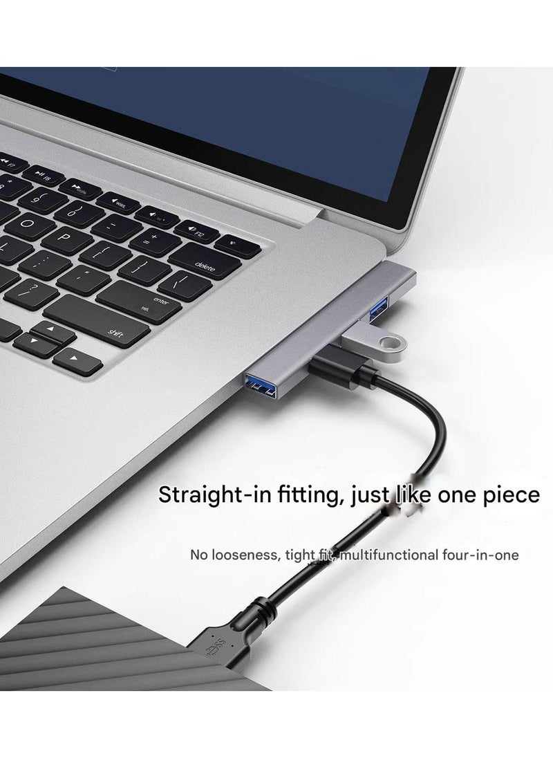 A.M - USB 3.0 Hub for Laptop, VIENON 4-Port Wireless USB Hub USB Splitter USB Expander for for MacBook, Mac Pro, iMac, Surface Pro,XPS, PS5, PC, Flash Drive, Mobile HDD(Left Side) - Image 1