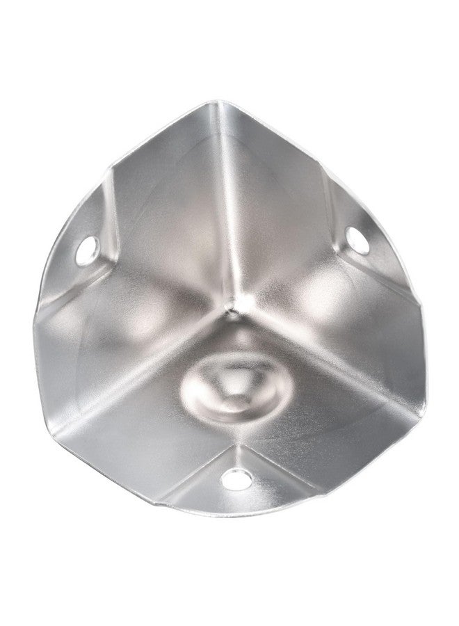 uxcell 40x40x40mm Metal Box Corner Protectors Box Edge Guard Chrome Plating Silver Tone 16pcs - Image 4