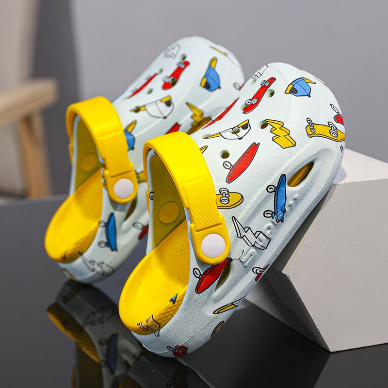Children'S Cave Shoes Boys Beach Shoes Indoor Sandals And Slippers Large Children'S Toe Sandals Summer Trend - Image 5