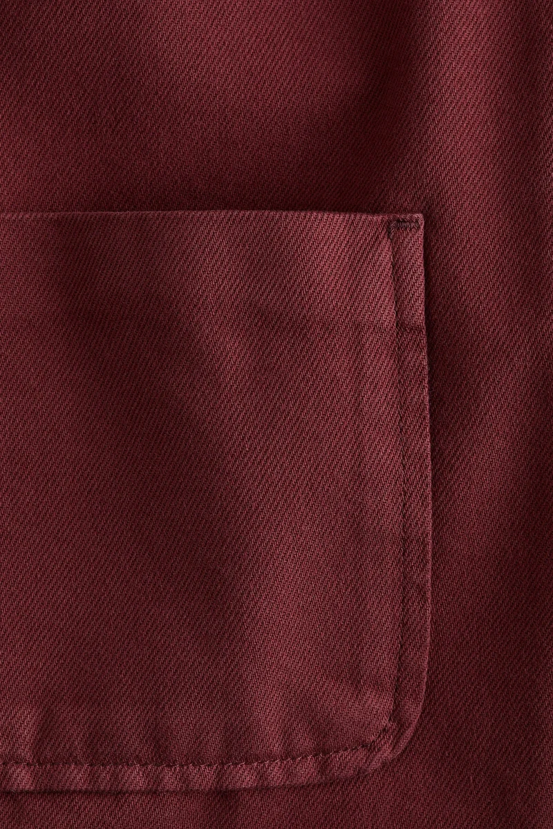 اتش اند ام جاكيت بياقة من التويل