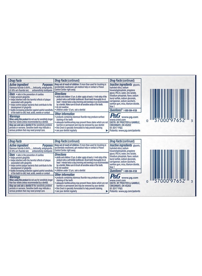 كرست عبوة مزدوجة من معجون الأسنان المتطور لتبييض الأسنان من بروهيلث - Image 3