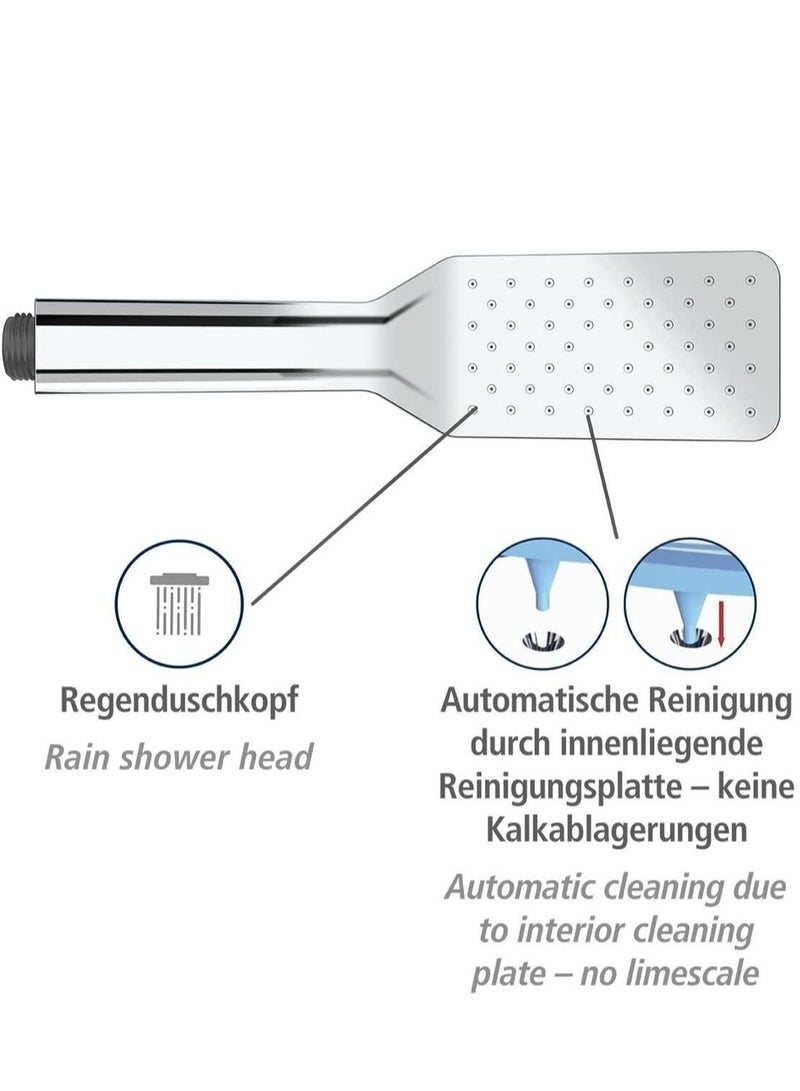 WENKO Automatic Shower Head, Chrome-Plated, German Brand, 1/2'' universal - Image 3