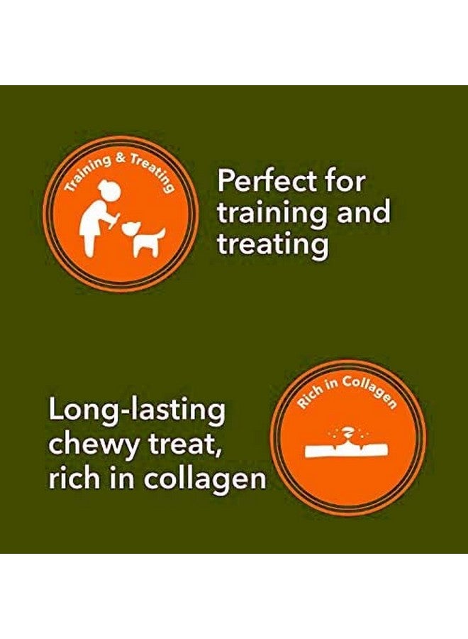 مجموعة من 250 جرام من أعواد الطعام بنكهة لحم الضأن + 6 قطع من عظام الجلد الخام للكلاب - Image 5