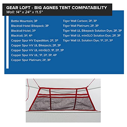 Big Agnes Gear Loft Tent Accessory, Large Trapezoid - Image 4