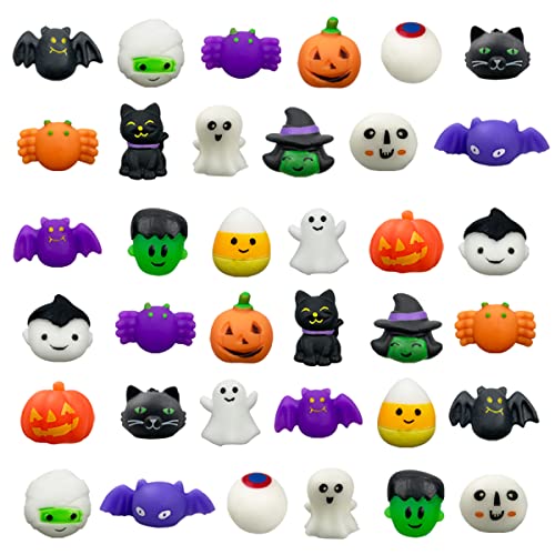 Jofan 36 PCS Halloween Mochi Squishy Toys Squishies for Kids Girls Boys Halloween Party Favors Halloween Treat Bags Gifts - Image 1