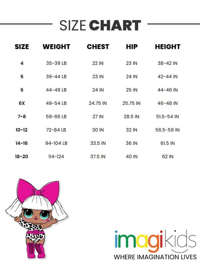 L.O.L. SURPRISE! L.O.L. Surprise! Honey Bun Big Girls Fleece Sweatshirt and Leggings Outfit Set Camo Hot Pink 14-16  - Image 4