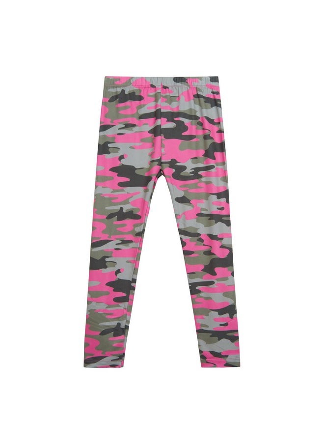 L.O.L. SURPRISE! L.O.L. Surprise! Honey Bun Big Girls Fleece Sweatshirt and Leggings Outfit Set Camo Hot Pink 14-16  - Image 3