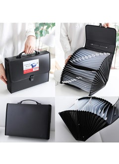 Royee 26 Pockets A4 Accordion Folder Expandable Portable Document Organizer  - Image 2