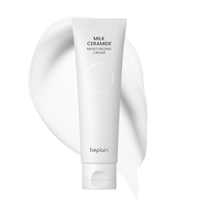 beplain Milk Ceramide Moisturizing Cream for face | Facial Cream for Glowy & Hydrating Skin | Suitable for sensitive & dry skin | Korean skin care | Kbeauty (1.69 fl oz/ 50ml) - Image 1